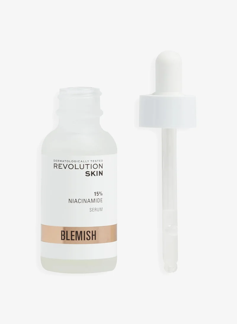 REVOLUTION Revolution Skincare 15% Niacinamide Blemish & Pore Refining Serum