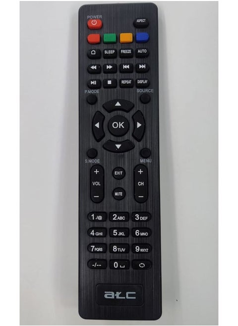 Remote COMPATIBLE WITH SOLID SET TOP BOX Remote Controller  (Black)