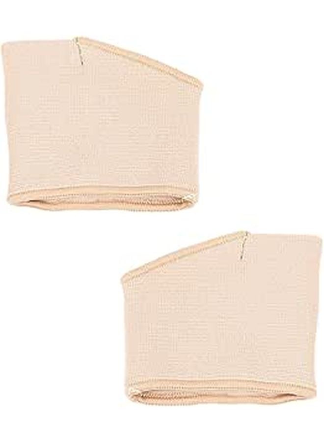 2Pcs Beige Thickened Metatarsal Pads For High Heels Comfortable Walking Inserts - Image 1