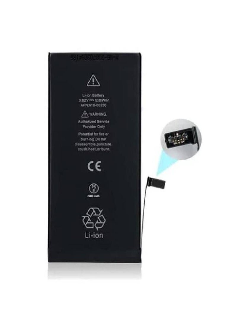 Generic - Replacement Battery For Apple iPhone 7 Black - Image 1