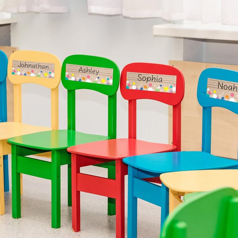 Creative Teaching Press CTP Krafty Pop! Colorful Kraft Bubbles Name Plates Top Classroom Decorating Accents ( 10941) - Image 5