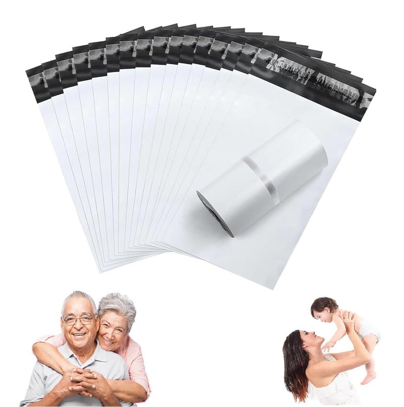 Superme Diaper Disposal,100 Bags, 6.5" x 8" Bags for Adult Diaper Disposal,Self-Adhesive Strips to Seal in Odour,Waterproof & Leak-Proof,Suitable for Elderly Nappy Care at Home OR on the Go - Image 1
