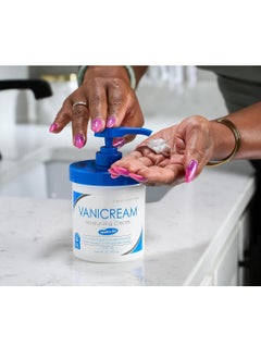 Vanicream كريم فانيكريم المرطب للبشرة مع موزع مضخة - 16 أونصة سائلة (1 رطل) - مرطب مركب بدون مهيجات شائعة لأصحاب البشرة الحساسة  - Image 2