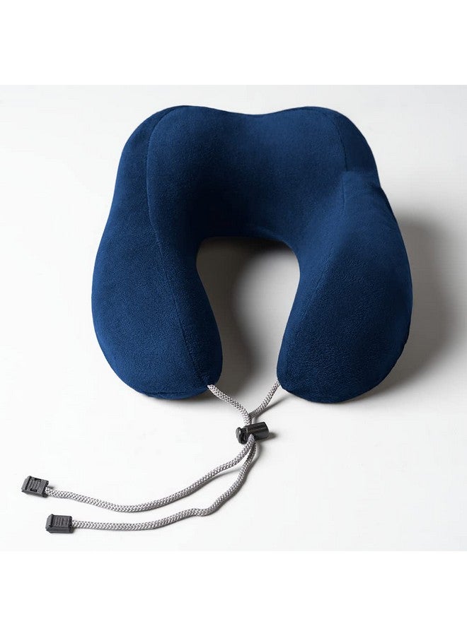 Sleepyhead Sleepyhead Contour Shaped Premium Memory Foam Neck Pillow | Travel Pillow (Navy Blue) - Image 3