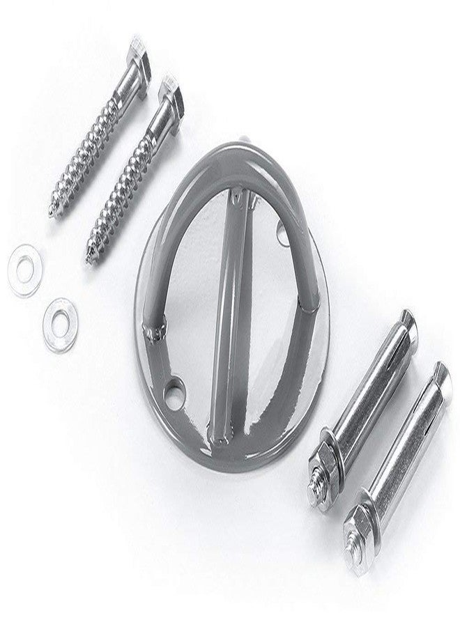 IRIS Wall Mount Bracket for Suspension Straps, Olympic Rings, Body Weight Strength Training Systems, Yoga Swings & Boxing Equipment - Image 2