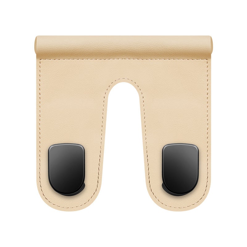Generic Adjustable Car Co-Pilot Hook with Armrest Box Beige double hook