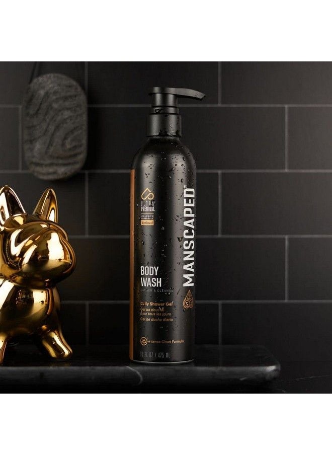 Manscaped Refining The Gentleman Manscaped® Men’S Ultrapremium Refined™ Body Wash Luxurious Clean Formula Infused With Aloe Vera And Sea Salt Refreshing And Nourishing Daily Shower Gel For Hydrating Skin (16 Oz) 2 Pack  - Image 3