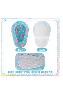Y&D Adhesive Eye Patches 60 Pcs Kids Girls Patches Toddler Bulk Patch Fabric Breathable Fun Cute Designs Cotton Bandages For Light Blocking 12 Styles  - Image 2
