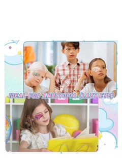 Y&D Adhesive Eye Patches 60 Pcs Kids Girls Patches Toddler Bulk Patch Fabric Breathable Fun Cute Designs Cotton Bandages For Light Blocking 12 Styles  - Image 5