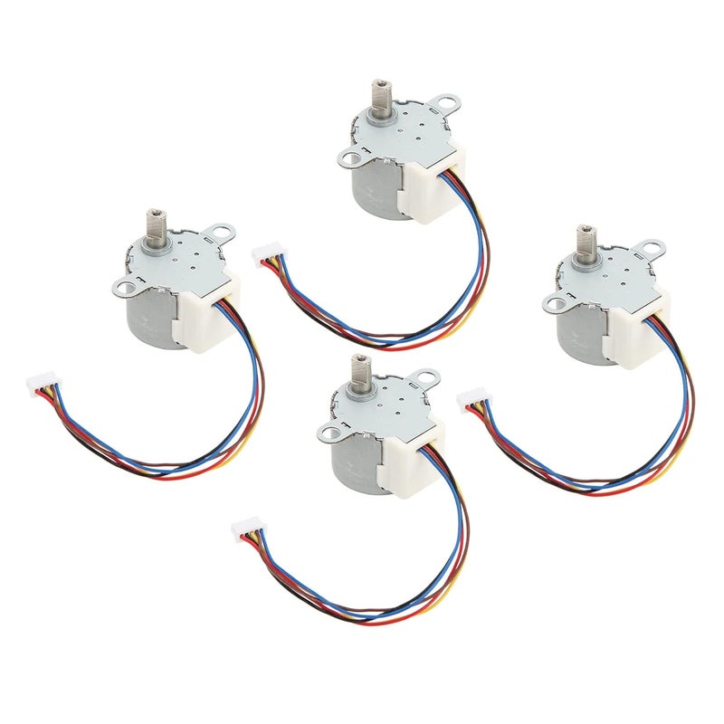 10 قطعة محرك متدرج بملف نحاسي وعزم دوران عالي 5 فولت تيار مستمر لإكسسوارات مراوح الأثاث - Image 3