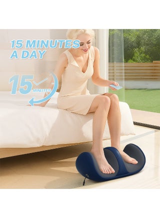 3 Massage Modes 3 Intensity Levels Electric Shiatsu Foot Massage With Heat, Foot And Calf Massager Delivers Relief For Tired Muscles And Plantar Deep Tissue Foot Massager For Pain Relief Promotes Blood Circulation Adjustable Intensity for Foot Massage, Lightweight and Relax for Home or Office Use - view 3
