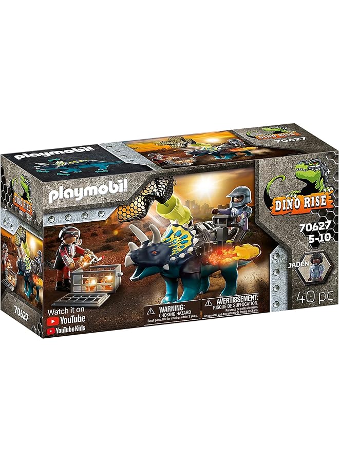 بلاي موبيل معركة دينو رايز ترايسيراتوبس من أجل الأحجار الأسطورية - Image 1