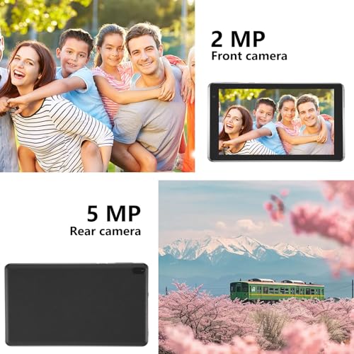 YQSAVIOR 7 inch Tablet 4GB RAM 32GB ROM Quad-Core Processor Android 14 Tablet PC for Kids, IPS Screen, Dual Camera, WiFi, Bluetooth - Image 3