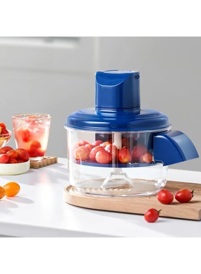 بايكو الكهربائية العنب مقشرة ، التلقائي الفاكهة الصغيرة الثوم مقشرة آلة ، الكرز الطماطم الثوم مقشرة الجلد أداة إزالة ، قابلة للشحن المنزل المطبخ الفاكهة الجلد مقشرة للعنب ، الكرز الطماطم - Image 1