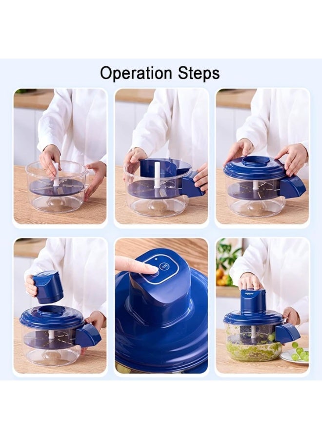 بايكو الكهربائية العنب مقشرة ، التلقائي الفاكهة الصغيرة الثوم مقشرة آلة ، الكرز الطماطم الثوم مقشرة الجلد أداة إزالة ، قابلة للشحن المنزل المطبخ الفاكهة الجلد مقشرة للعنب ، الكرز الطماطم - Image 5