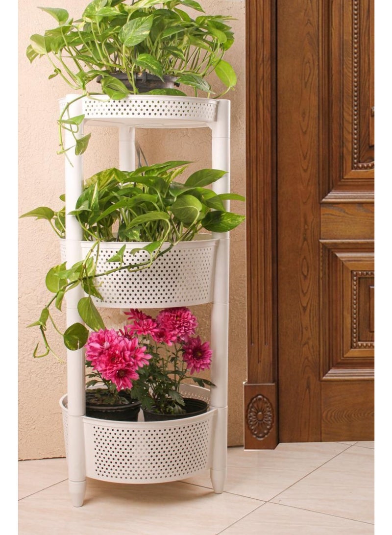 تربو 3 دور عملي ومتعدد الاستخدامات لتنظيم مثالي وتوفير للمساحة. - Image 1