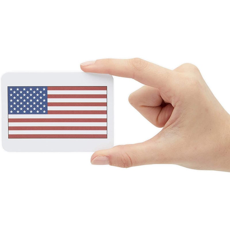 Blue Panda 205 Country Flags Flash Cards - 2.5 x 3.5 in Double-Sided Cards - Geography Learning for Kids with Capitals & Continents - World Flag Recognition - Image 3