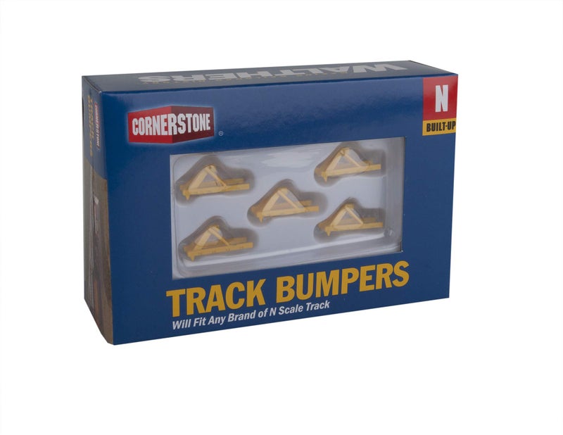 Walthers Cornerstone Walthers, Inc. ups Track Bumper, Yellow - Image 4