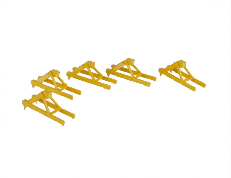 Walthers Cornerstone Walthers, Inc. ups Track Bumper, Yellow - Image 2