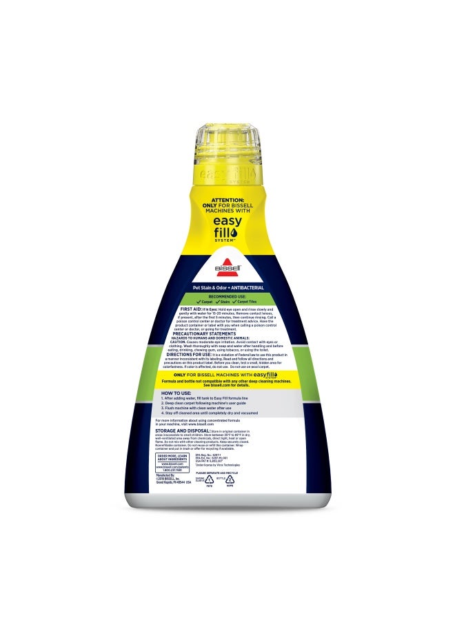 Bissell Pet Stain And Odor Plus Antibacterial 2 In 1 Carpet Formula  - Image 2