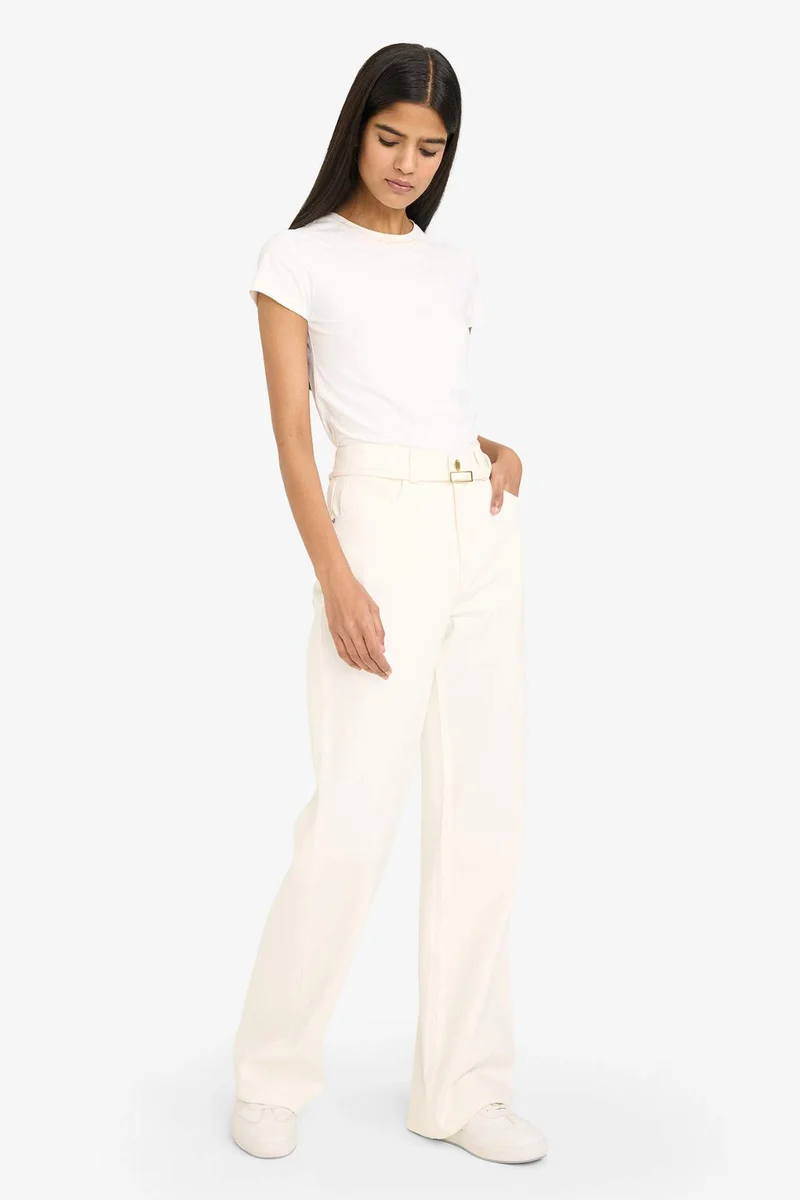 ديفاكتو Normal Waist Regular Wide Leg Jeans