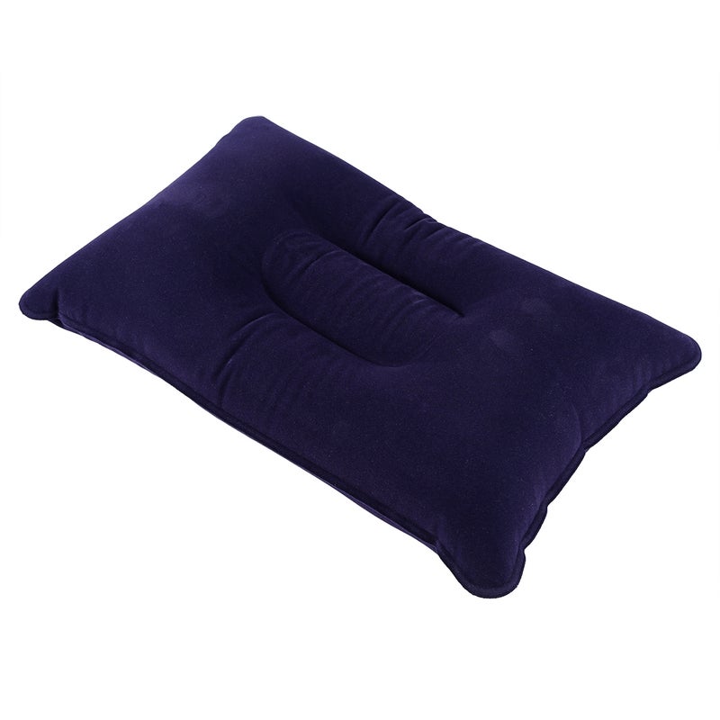 Portable Air Inflation Pillow PVC  For Outdoor Travel Camping Hiking Sleeping - Image 3