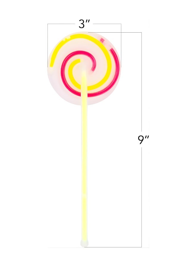 DAT Glow Lollipop Toy â€“ Fun Light-Up Candy Shape with Glow Sticks â€“ Perfect for Parties, Kids & Festivals - Image 5