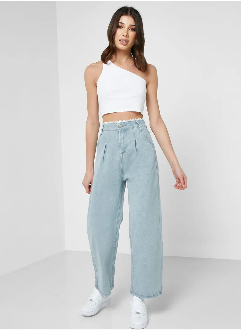 Ginger High Waist Mom Jeans