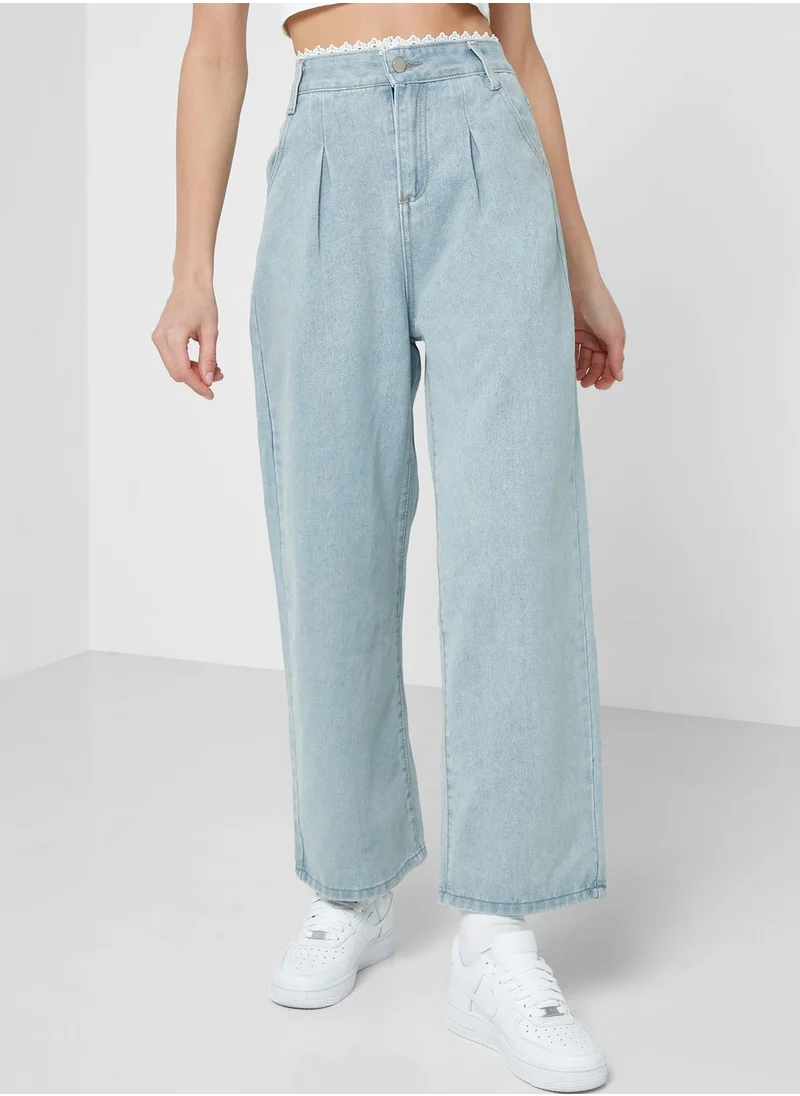 Ginger High Waist Mom Jeans