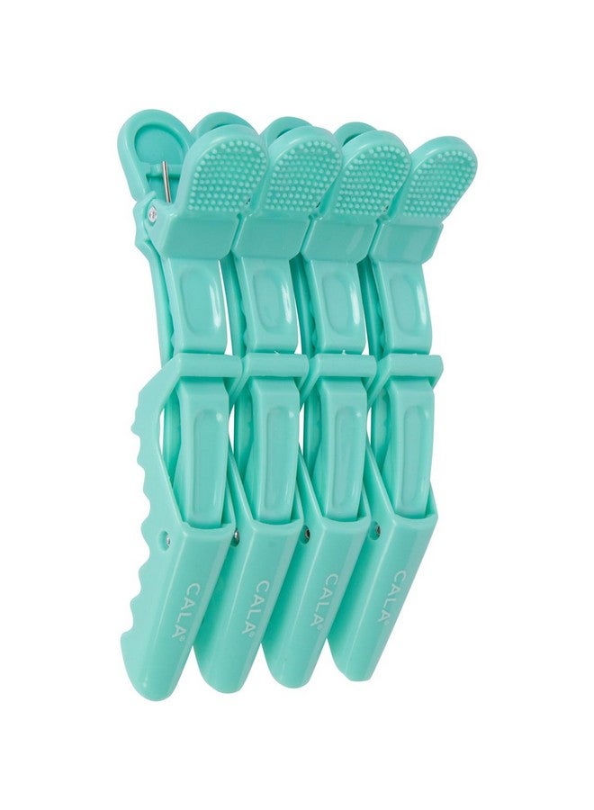 CALA Mint Croc Hair Clips 4 Count 4 Count - Image 1