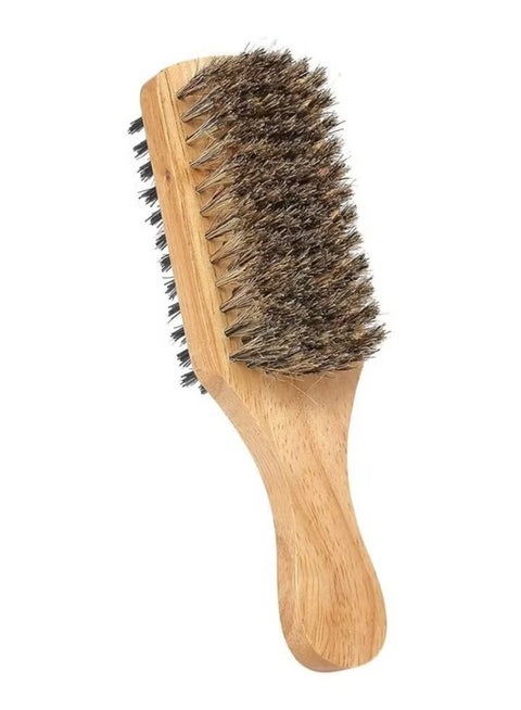 Beard Brush Double-Sided Facial Hair Brush Shaving Comb Male Mustache Brush