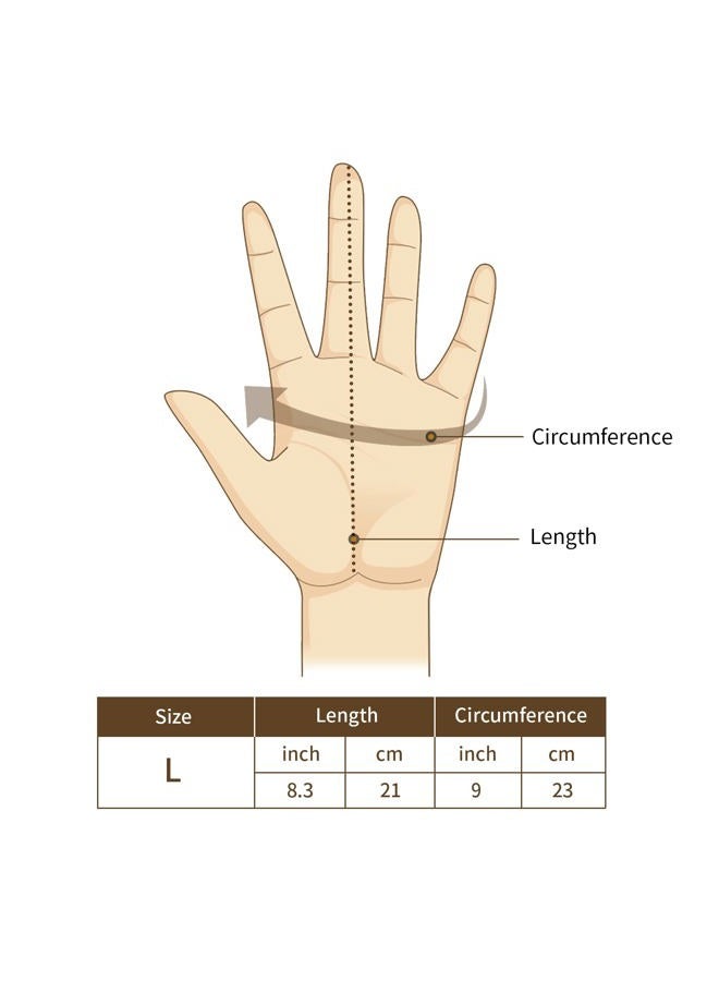 KINGLAKE Beekeeping Gloves Goatskin A Pair of Beekeeping Protective Gloves with Sleeves Large Perfect for The Beginner Beekeeper - Image 5
