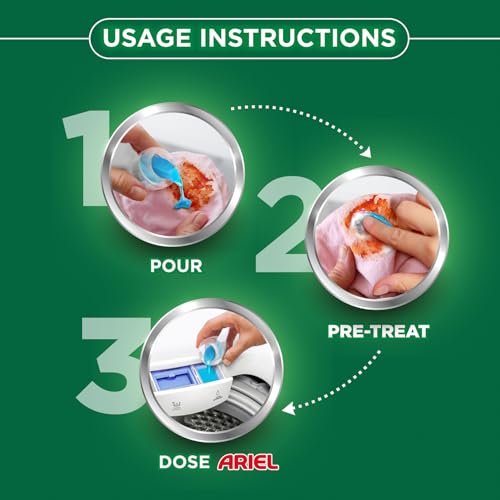 Ariel Power Gel Liquid Detergent for Top Load & Semi Auto – 2kg | Removes 100 Dried Stains in 1 Wash | Faster Dissolving | Long-Lasting Fragrance | Color Protection | At the price of Powders - Image 4