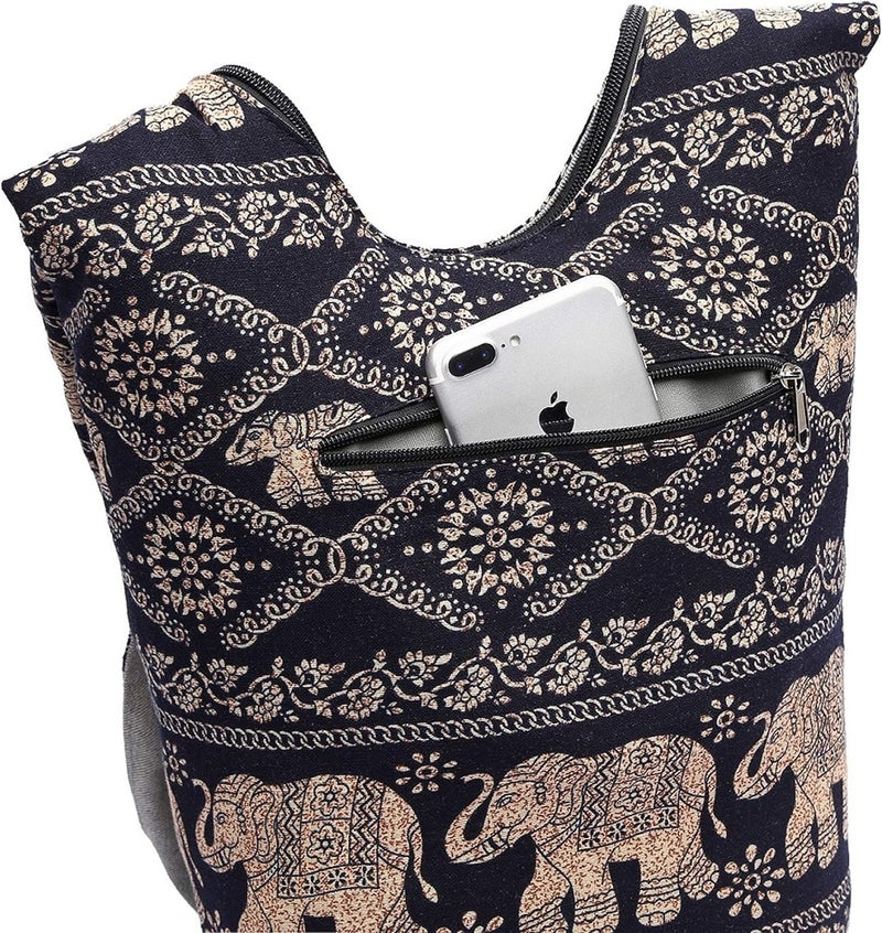 Coton Pose Women Shoulder Handbags Fashion canvas Hippie Crossbody Bags Bohemian Animal Prints Hobo Bags - Image 1