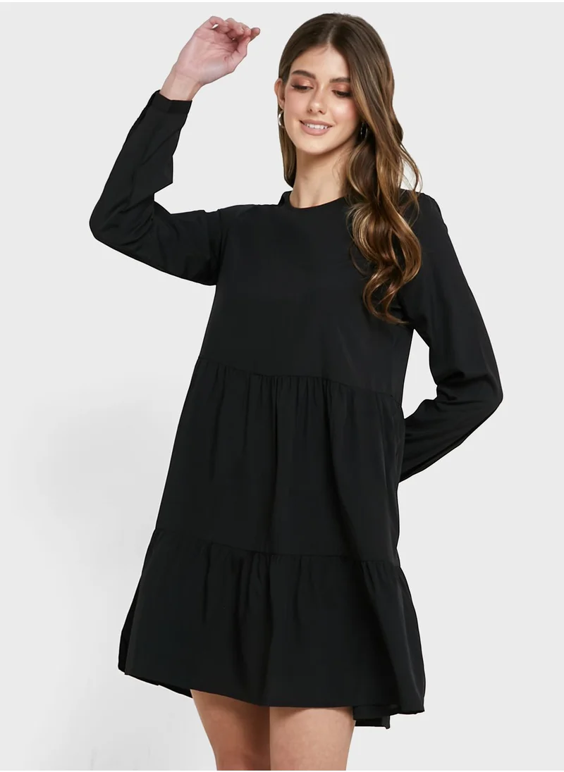 VERO MODA Tiered Knitted Dress