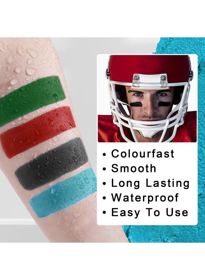CAHIUYOA Eye Black Stick for Sports,Professional Eyeblack Sports Football Baseball Softball Eye Black Eye Shadows Face Body Paint Stick Makeup - Image 4