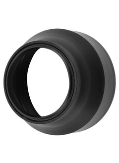 Universal Camera Lens Hoods, Collapsible Rubber Digital Lens Hood, Prevent Astigmatism Prevent Damage Digital Lens Hood for Camera, Fits for 49mm/52mm/55mm/58mm (49mm)
