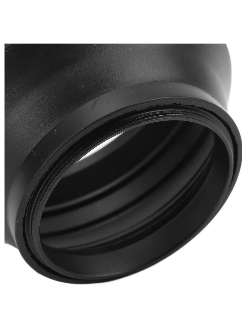 Excefore - Universal Camera Lens Hoods, Collapsible Rubber Digital Lens Hood, Prevent Astigmatism Prevent Damage Digital Lens Hood for Camera, Fits for 49mm/52mm/55mm/58mm (49mm) - Image 1