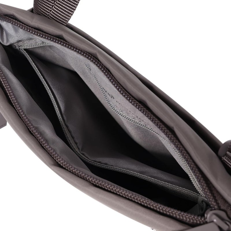 Hedgren LEONCE Crossbody Bag - RFID Protection, Zip Lock, Pen & Slip Pockets, Water-Repellent, 0.92L - Sepia - Image 3