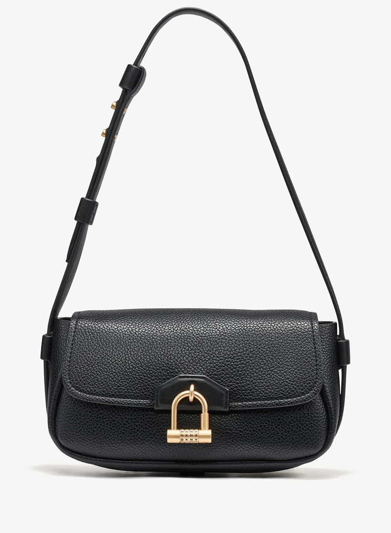 دكني حقيبة كتف كارلي بتصميم باجيت وشعار كارلي