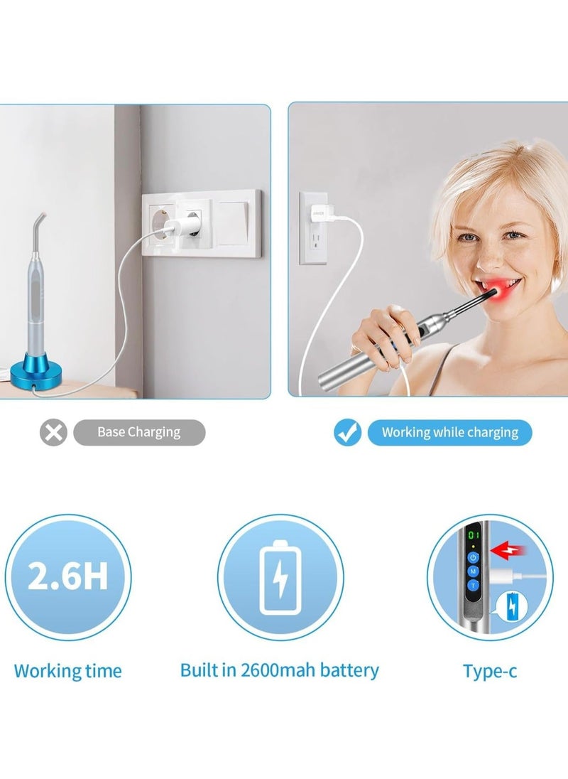 Generic - Cold Sore Treatment Device, Canker Fever Blister Treatment, Mouth Sores Red Light Therapy for Lips Nose Ear Hands Joint Pain Relief, Infrared Device Body Face - Image 1