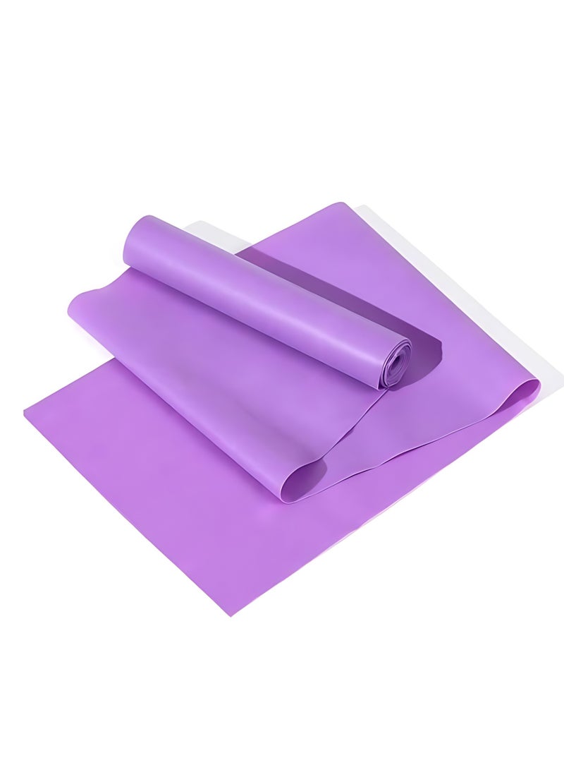 KANGAROO 1PC TPE Yoga Resistance Bands, Fitness Stretch Bands, for Strength Training, Yoga, Pilates, Exercise - Image 1