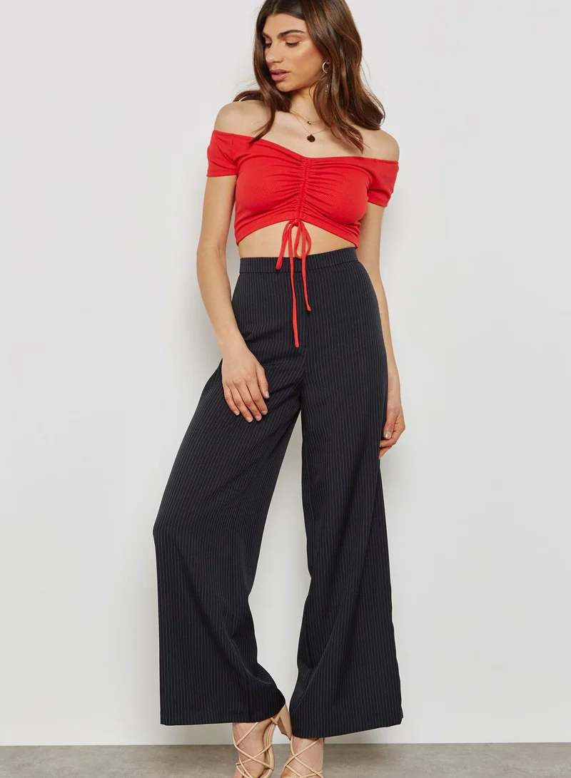 FOREVER 21 Front Tie Crop  Top