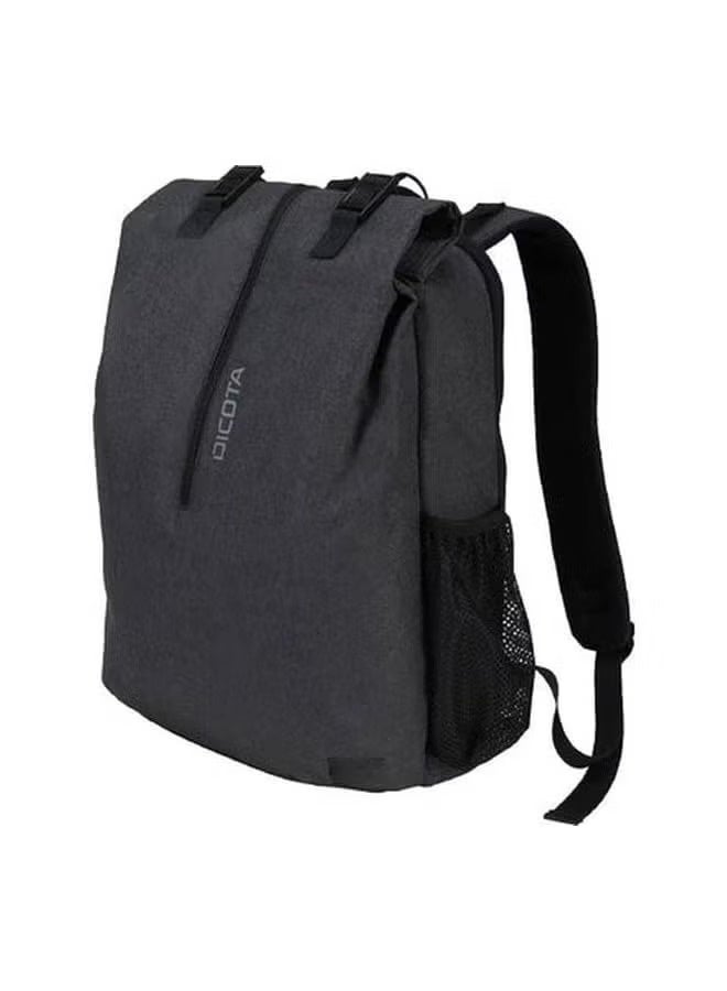 ديكوتا حقيبة ظهر Dicota D31760 COMPACT لأجهزة اللابتوب مقاس 13 إلى 15.6 بوصة، حجرة لابتوب مخفية، مقاومة لرذاذ الماء، خفيفة الوزن، لون أنثراسيت - Image 1