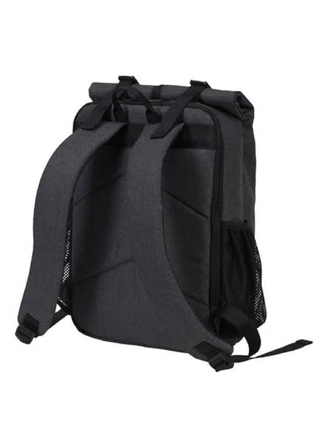 ديكوتا حقيبة ظهر Dicota D31760 COMPACT لأجهزة اللابتوب مقاس 13 إلى 15.6 بوصة، حجرة لابتوب مخفية، مقاومة لرذاذ الماء، خفيفة الوزن، لون أنثراسيت - Image 2