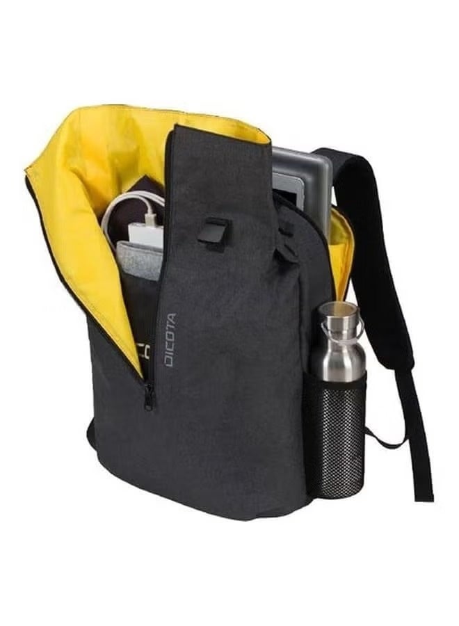 ديكوتا حقيبة ظهر Dicota D31760 COMPACT لأجهزة اللابتوب مقاس 13 إلى 15.6 بوصة، حجرة لابتوب مخفية، مقاومة لرذاذ الماء، خفيفة الوزن، لون أنثراسيت - Image 4