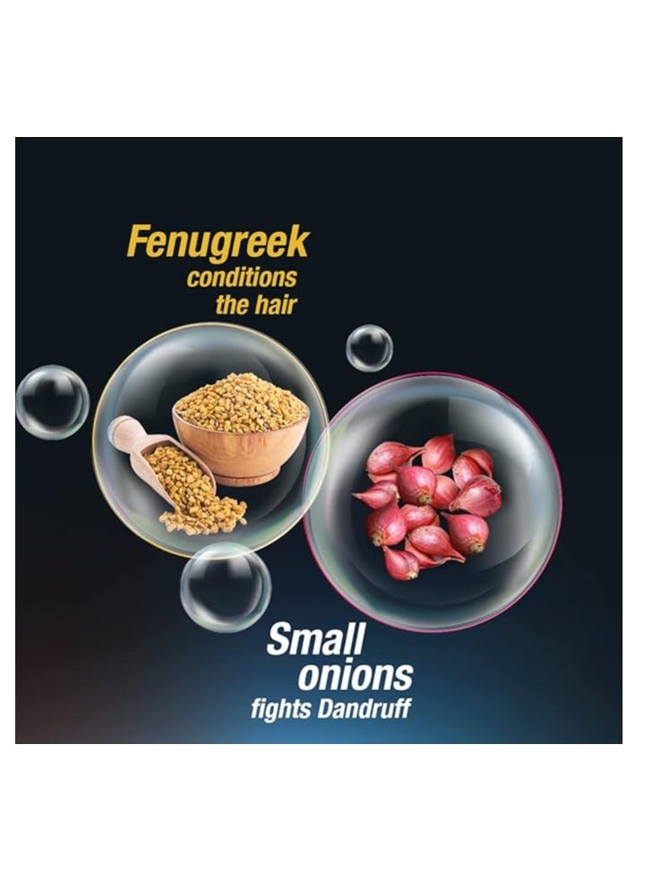 Meera Anti Dandruff Shampoo With Small Onion Fenugreek - 180 ml - Image 3