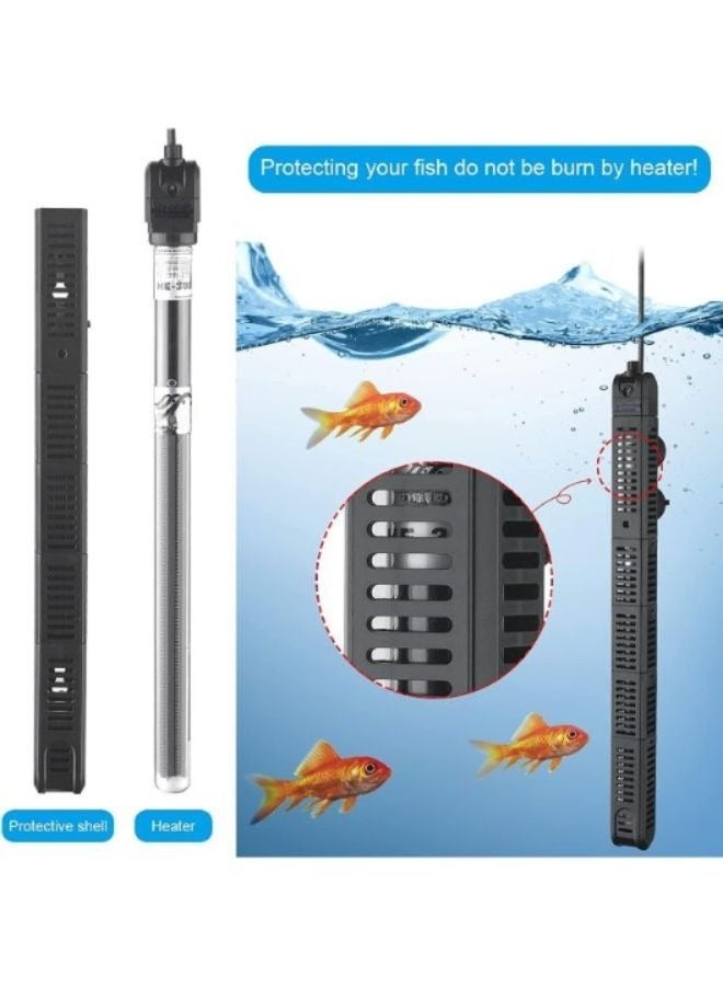 Generic Adjustable Aquarium Heater Fast Heating Safe Protective Case  - Image 5