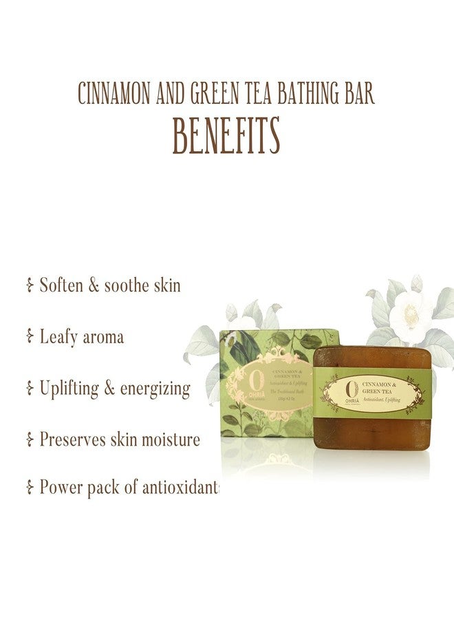 OHRIA Ohriya Ayurveda Nimba Gel+Nimba Shampoo+Nimba Face Wash+Cinnamon & Green Tea Soap Father's day Gift Set - Image 5