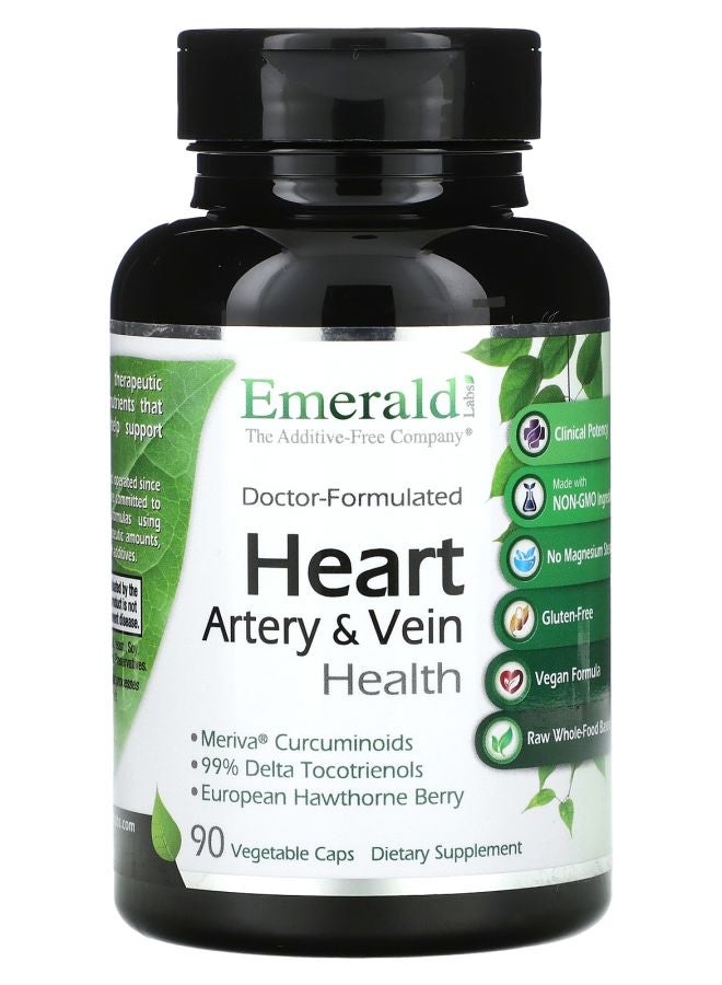 Emerald Laboratories Heart Artery & Vein Health 90 Vegetable Caps